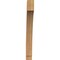 Ekena Millwork 4"W x 30"D x 38"H Imperial Rough Sawn Knee Brace, Western Red Cedar BRC04X30X38IMP00RWR - alternate 3